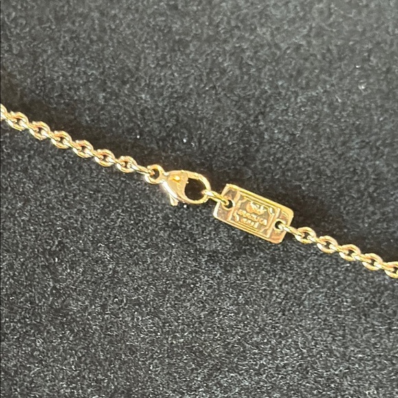 Ippolita *Rose Gold Necklace 18" Wavy Disc & Quartz Stone - Picture 3 of 11